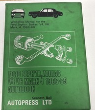 Ford Zephyr Zodiac V4 V6 Mark
