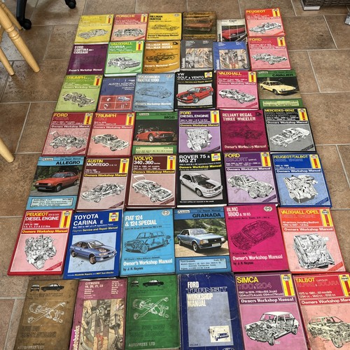 Workshop manuals mostly - manuals,