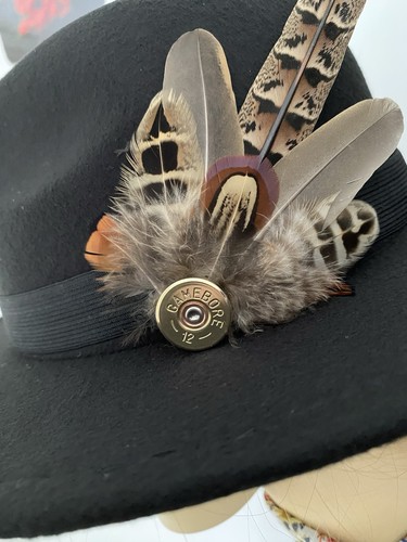 Pheasant and partridge feather - and,