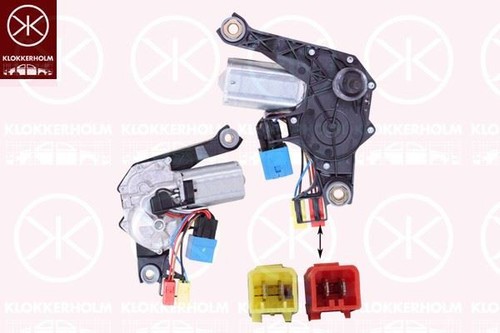 Rear wiper motor for peugeot - motor,