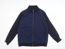 Tu Men’s Blue Bomber Jacket