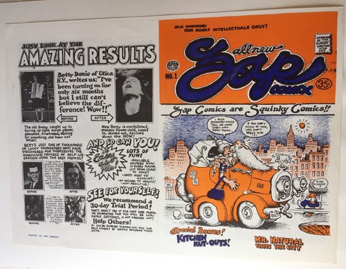 Zap comix 2nd print covers - comix,