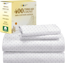 Luxury Polka Dot Queen Sheets