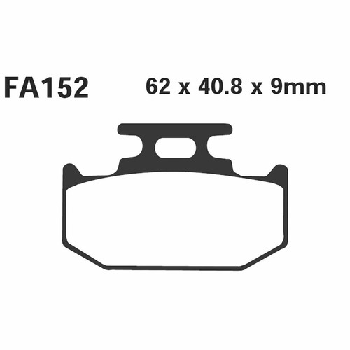Pair pads ebc fa152tt for - pair,
