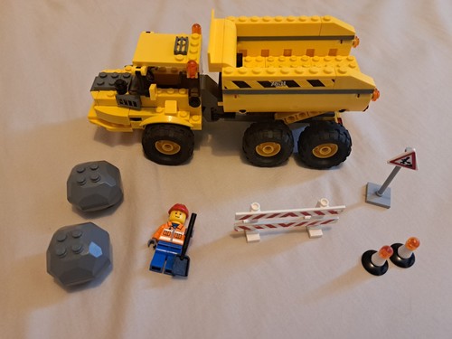Lego city dump truck - city:,