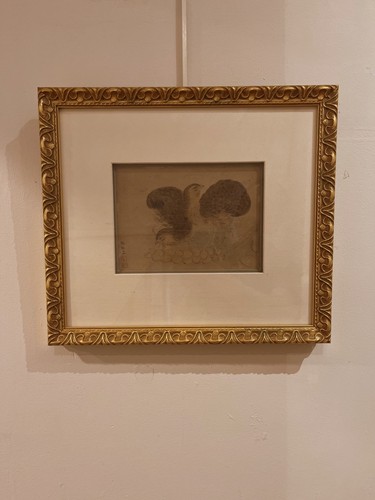 Framed chinese painting - framed, with