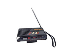 Vintage Portable Barclaycard Radio (Clock Not Working)