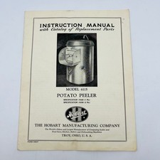 1959 Hobart Instruction Manual