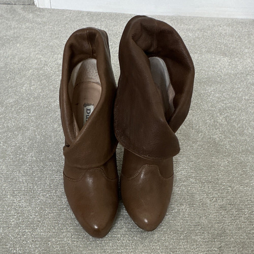 Dune brown leather ankle - dune,