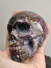Large Polychrome Jasper skull
