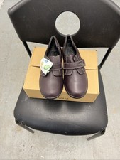 DB Ladies Super Comfy Extra Wide 4E Width Strap Slip On Shoes Size 7