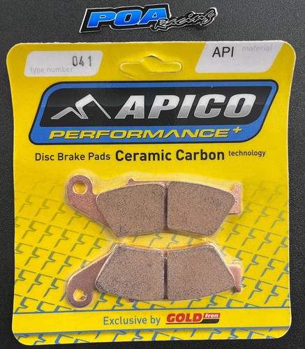 Apico front brake pads honda - front,