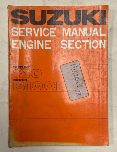 Suzuki 120 model - 120, b100p