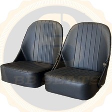 Frogeye Sprite, MG Midget MK1 and 2  PAIR of brand new  Horse Shoe/Bucket seats