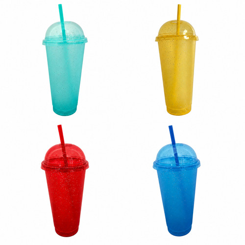 24oz reusable hard plastic - hard,