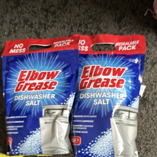 Elbow grease dishwasher - grease, salt