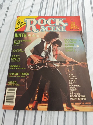 Rock scene march 1980 michael - rock,
