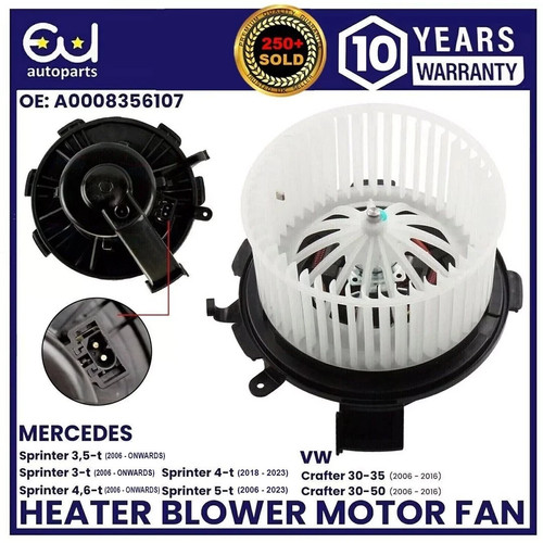 Heater blower motor fan - blower, for