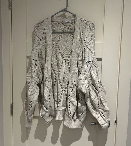 Zara cream neck cable - zara, open