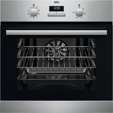 AEG BSX23101XM 6000 SurroundCook Built In 59cm Electric Single Oven Stainless