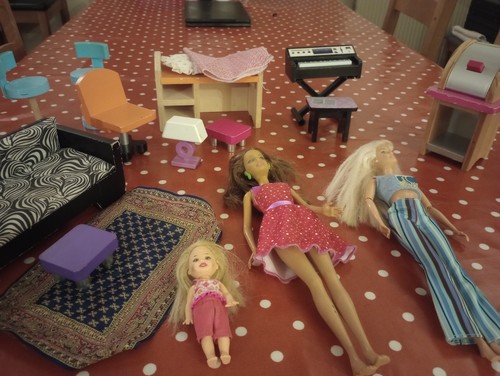 Barbie size wooden - , house