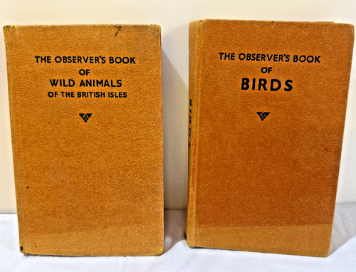 Vintage observer book - book, pair