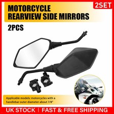 2x 7/8" 22mm Motorcycle Bar