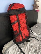 . Red Black Backpack Rucksack