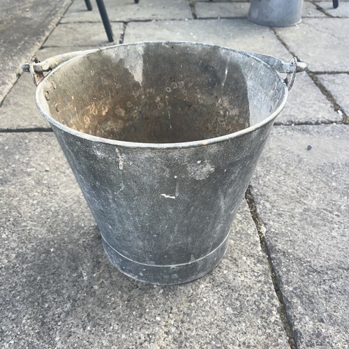 Large vintage galvanized - vintage, steel
