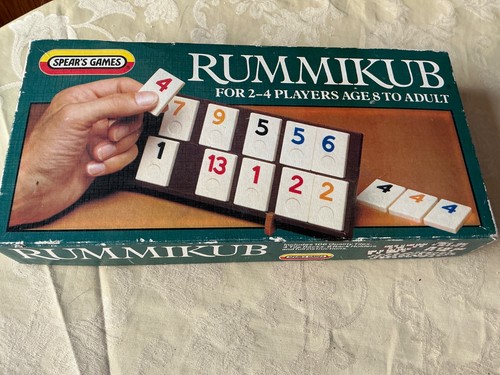 Vintage rummikub numbers game - numbers,