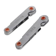 2 Pcs Stainless Steel Metric