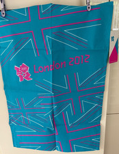 Tea Towel Official London 2012 Olympics Sports Memorabilia New With Tag