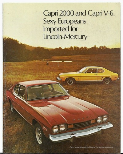 Lincoln mercury capri mk1 - lincoln-mercury,