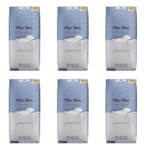 Interlude maxi pads - with, wings
