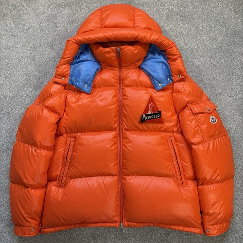 Moncler wilson orange puffer - moncler,