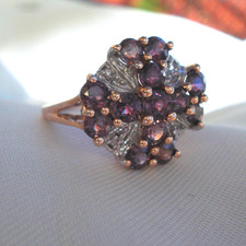 2.60ct Certified Colour Change Sapphire & DIamond Gold Ring