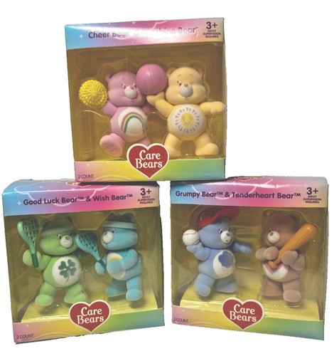 Care bears flocked mini - care,