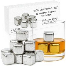 10 Stainless Steel Whisky