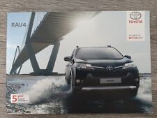 TOYOTA RAV4 2.0 2.2 D-4D Active Business Edition Icon Invincible Brochure 2015