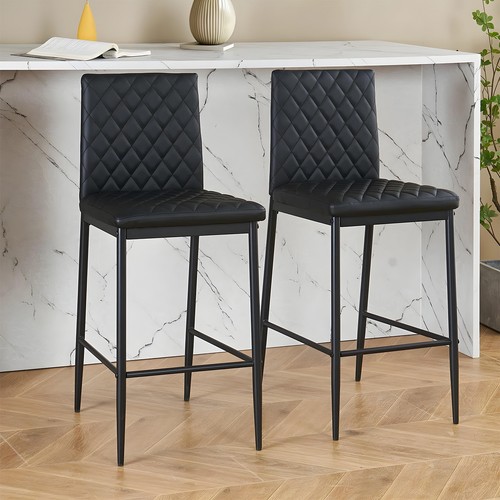 2pcs black breakfast - black, bar