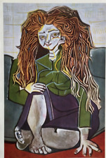 Pablo Picasso Portrait of Mrs H P- Print 1952