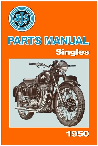Ajs parts manual 16m - ajs, 16mc