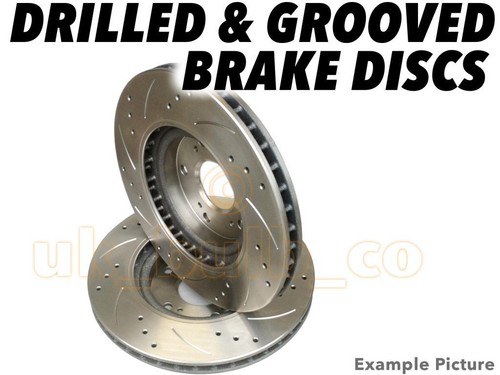 Drilled grooved front brake - &,
