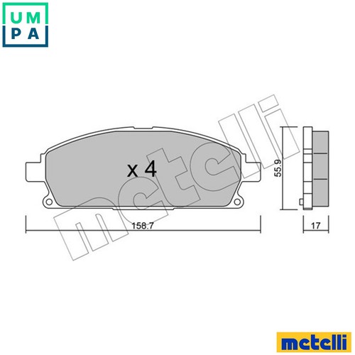 Wheel brake cylinder 0475 - cylinder, 04-0475