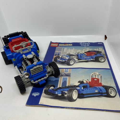 Lego model team blue - blue, fury