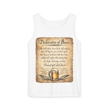 Declaration of Beers tank top