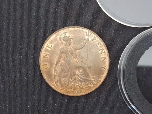 1910 king edward - king, penny