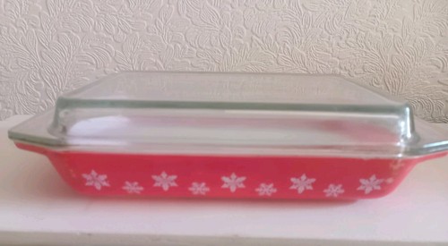 Pyrex coral snowflake - coral,