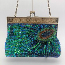 Peacock Colour Beaded Sequins