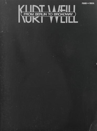 Kurt weill from berlin - kurt,